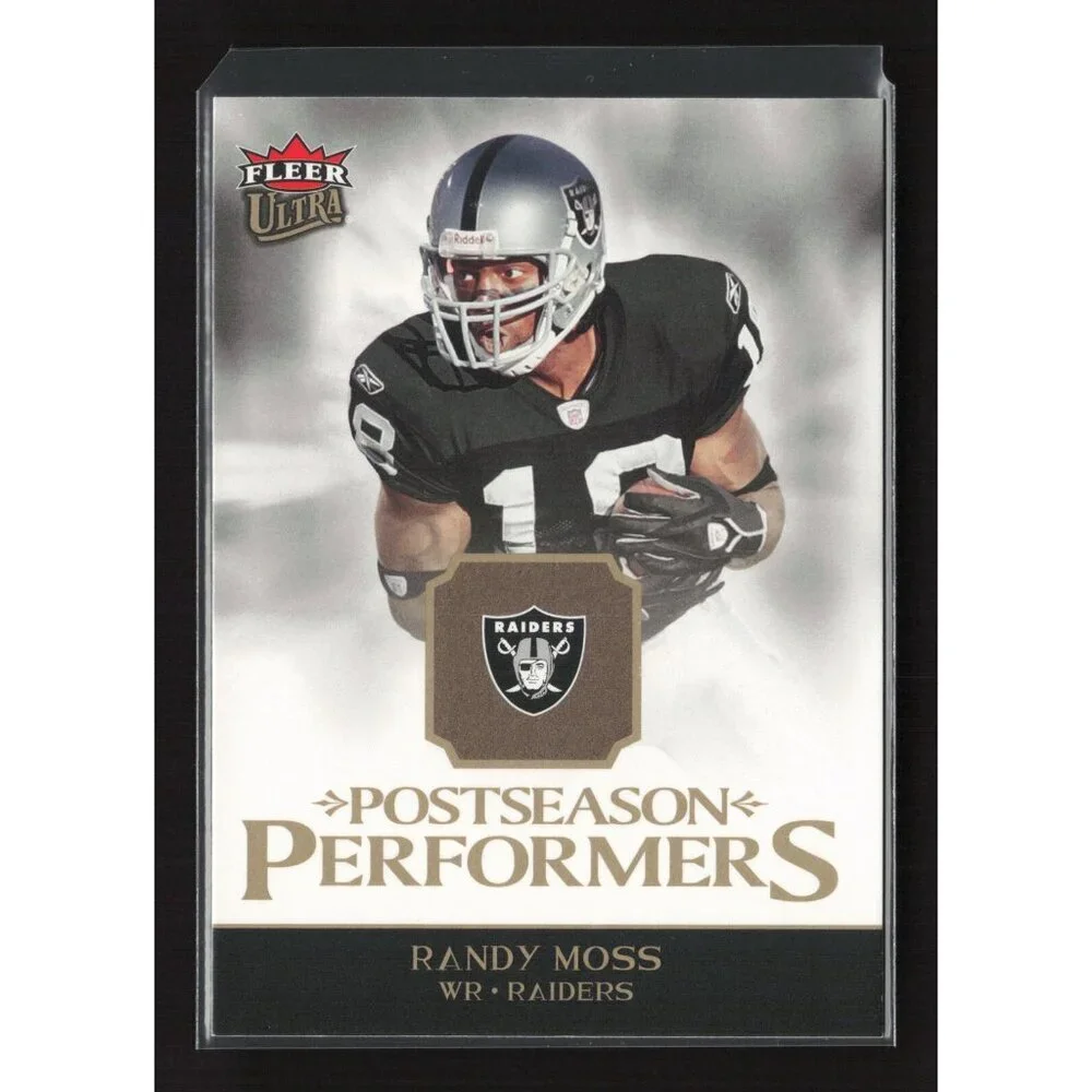 2006 Ultra Postseason Performers #UPP-RM Randy Moss Oakland Raiders